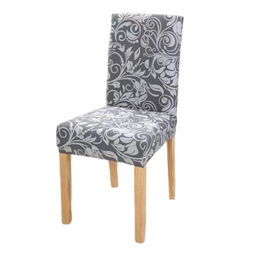 Housses De Chaise Extensibles Universelles, Protection Élastique Amovible Pour Salle À Manger, Bureau Et Restaurant
