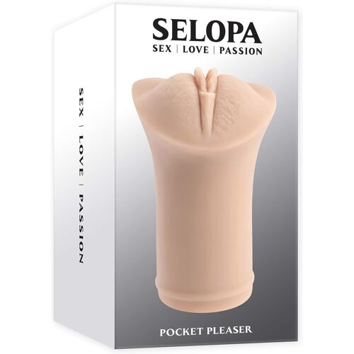 Loranka-Selopa Pocket Pleaser Light Masturbateurs Coupe Manuels Flesh 11,9 Cm