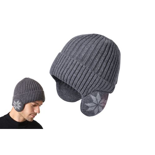 Bonnet Tricoté À Cache-Oreilles Pour Les Activités Hivernales En Extérieur