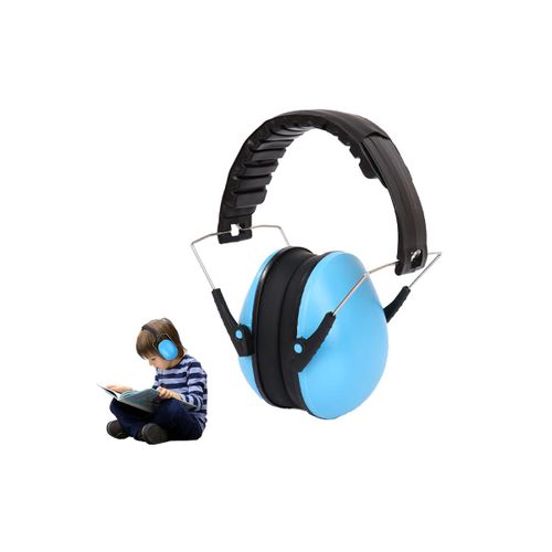 Casque Antibruit Pour Enfants, Protection Auditive - Bleu