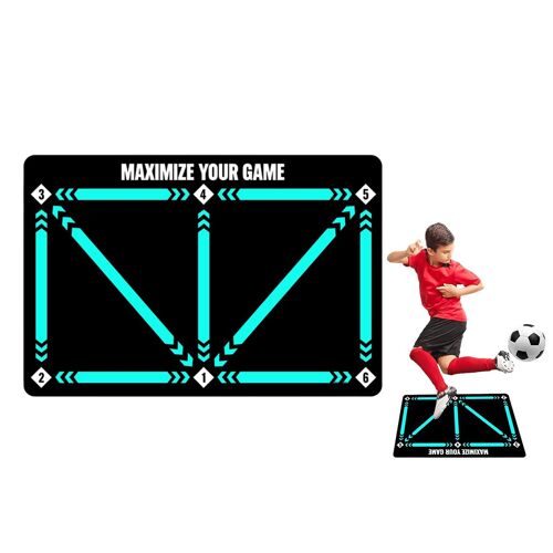 Tapis D'entraînement De Dribble De Football Avec Design Antidérapant Pour Le Jeu De Jambes Et L'agilité