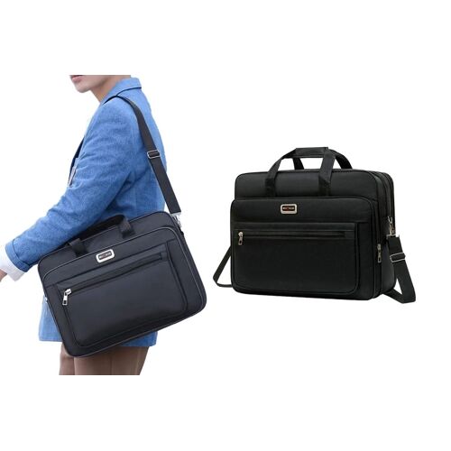 Sacoche pour ordinateur portable 15,6 pouces pour homme - Sacoche bandoulière avec bandoulière