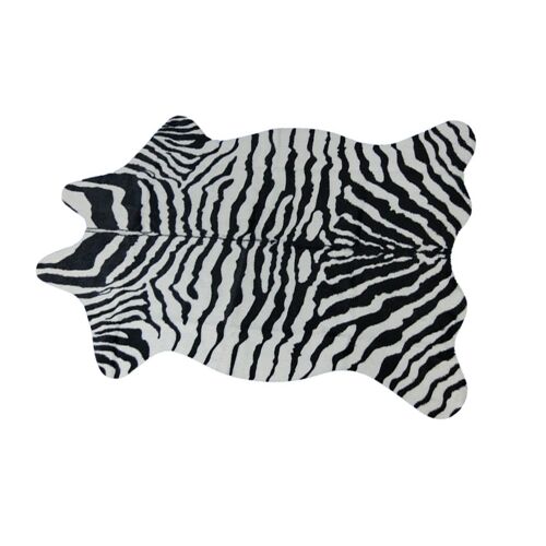 Tapis À Motif Vache Pour Salon, Chambre, Chambre D'enfant, Tapis De Sol Doux Et Antidérapant, 110 X 75 Cm