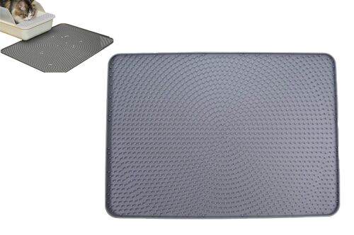 Tapis De Litière En Silicone Antidérapant Et Multifonctionnel Pour Chats Et Chiens