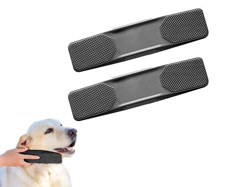 Ensemble De 2 Brosses De Toilettage 6 En 1 Pour Chevaux, Chiens Et Chats - Outil De Démêlage, De Massage Et De Nettoyage