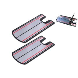 Lot De 2 Miroirs De Putting Pour L'entraînement Au Swing Et La Correction De La Posture Au Golf