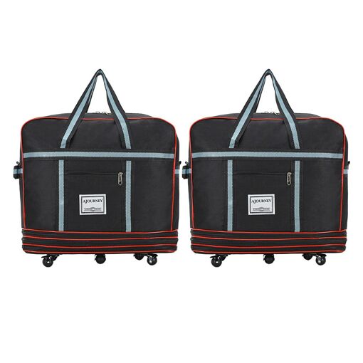 Lot de 2 roues de rechange pour valises avec essieux, clé à Lot de 2 roues de rechange pour valises avec essieux, clé à