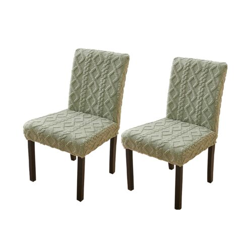 Lot de 2 housses de chaise universelles pour salle à manger et événements