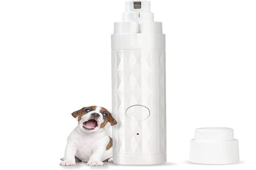 Lime À Ongles Pour Animaux Avec Lumière Led Pour Chats Et Chiens - Rechargeable Par Usb, Outil De Toilettage Sûr Et Efficace