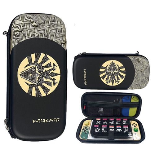 Étui rigide portable pour Switch avec 10 emplacements pour cartes de jeu et support intégré