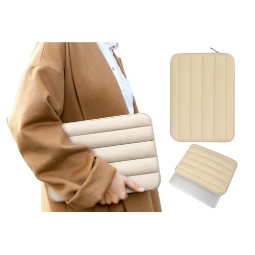 Housse pour ordinateur portable de 12,9 à 13,3 pouces - Couleur abricot
