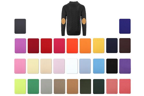 Kit De Réparation Textile Thermocollant De 29 Pièces Pour Jeans, Chemises Et Pantalons