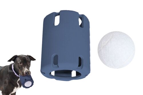 Jouet À Mâcher Pour Chien Avec Une Balle De Tennis Intégrée Pour Le Nettoyage Des Dents Et Le Jeu Interactif