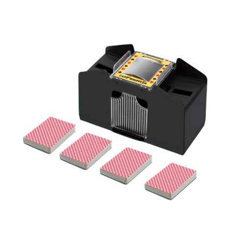 Mélangeur De Cartes Automatique À 4 Jeux, Alimenté Par Usb, Pour Les Jeux De Poker