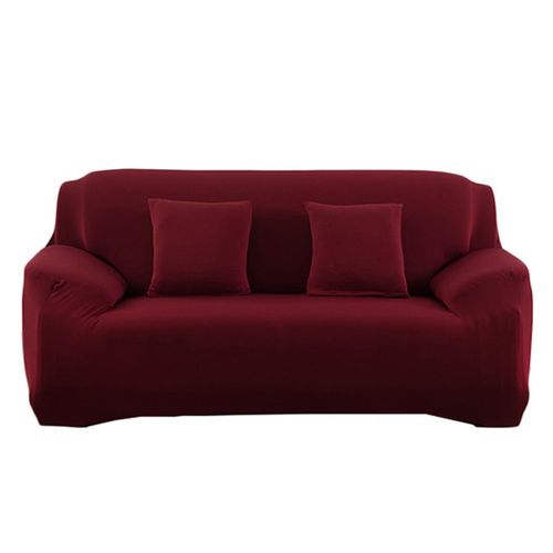 Housse De Canapé Élastique Trois Places, Housse De Protection Antidérapante Avec Articles En Mousse