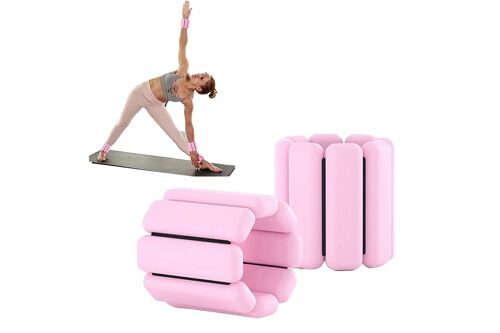 Poids Ajustables Pour Poignets Et Chevilles, 450 G La Paire, Idéaux Pour Le Renforcement Musculaire Et L'exercice, Parfaits Pour Le Yoga Et La Course À Pied.