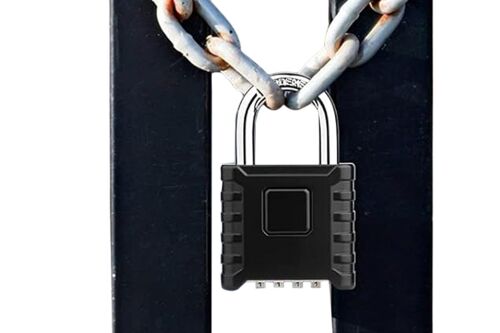 Cadenas à combinaison avec déverrouillage instantané et numérotation par mot de passe cachée