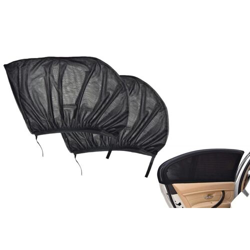Pare-Soleil Universels Pour Vitres De Voiture - Lot De 2 Housses De Protection Latérales Pour Vitres Arrière