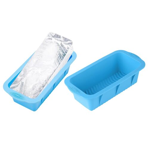 Moule À Glaçons En Silicone Grand Format - Lot De 2 Pour Gros Glaçons, Réutilisable, Démoulage Facile, Capacité De 1,1 Kg