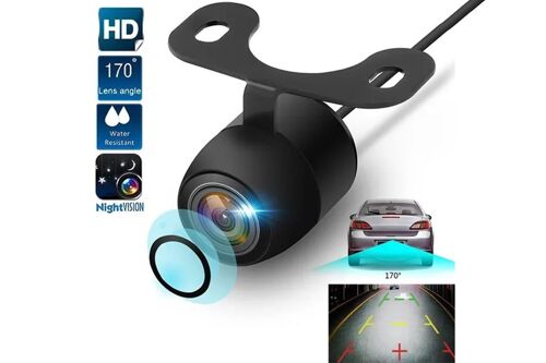 Caméra De Recul À 170 Degrés Avec Vision Nocturne Et Résistance À L'eau Pour Voitures