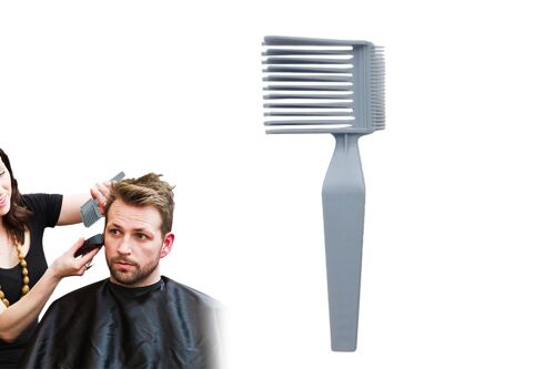 Peigne De Coiffure Incurvé Professionnel Pour Dégradés Et Coupes De Cheveux 
