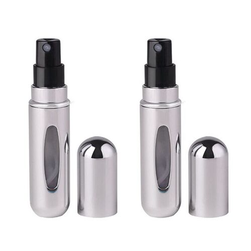 Lot De 2 Flacons Vaporisateurs De Parfum Rechargeables De 5 Ml, Format Voyage
