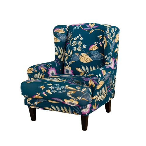 Housse Extensible Pour Fauteuil À Oreilles - Convient À La Plupart Des Tailles - Installation Facile - Protège Et Décore