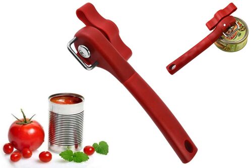 Ouvre-Boîte Manuel En Acier Inoxydable Ergonomique Et Portable, De Qualité Alimentaire, Pour Boîtes De Conserve