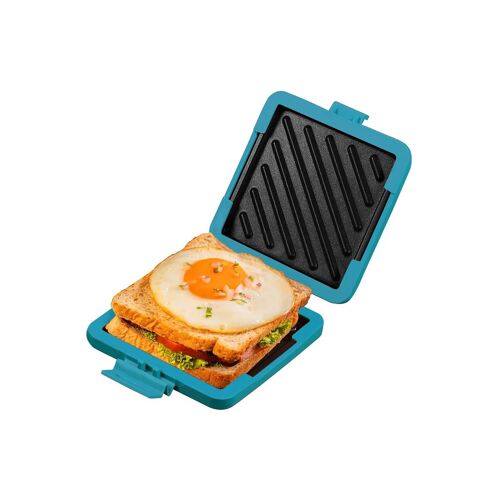 Appareil À Croque-Monsieur Pour Micro-Ondes, Antiadhésif, Compatible Lave-Vaisselle, Machine À En-Cas Rapide