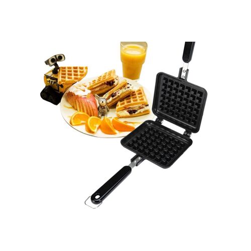 Gaufrier En Alliage D'aluminium Antiadhésif Pour Plaques De Cuisson À Gaz Et Électriques, 30 Cm X 14,5 Cm X 3 Cm