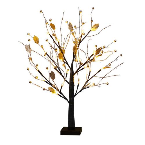 Lampe De Table À 24 Led En Forme D'arbre Pour La Décoration Intérieure - Lampe À Branches Artificielles Fonctionnant Sur Piles