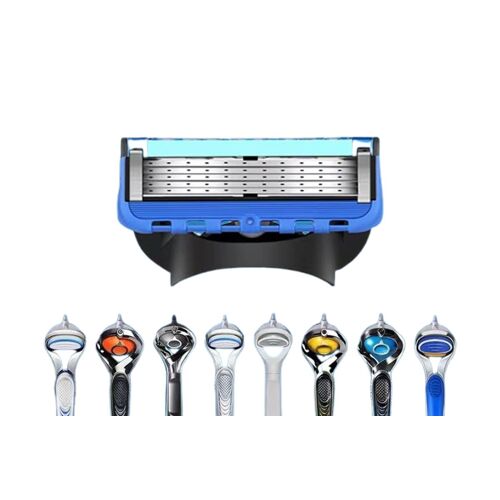 12 Recharges De Lames De Rasoir Pour Rasoirs Fusion 5 Pour Hommes Et Femmes 