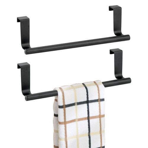 Porte-Serviettes À Suspendre En Acier Inoxydable Pour Cuisine Et Salle De Bain, Design Compact, Installation Facile 