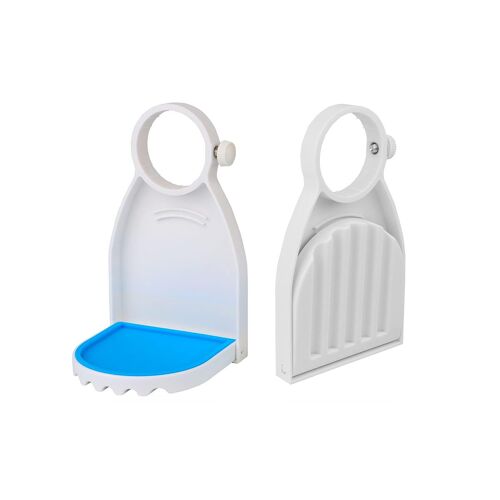 Lot De 2 Porte-Gobelets Pour Détergent Liquide Et Adoucissant, Avec Bac D'égouttage 