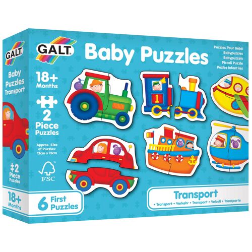 Galt Toys BABY PUZZLES - TRANSPORT