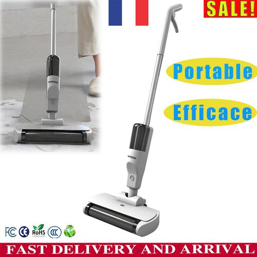 Aspirateur sec et humide|combinaison aspirateur sans fil et vadrouille|Nettoyeur de sol léger|auto-nettoyage 3 en 1 aspiration puissante|Edge Cleaning|machine de nettoyage de sol 3 en 1 pour sols durs