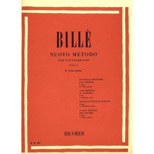 Nuovo Metodo Per Contrabbasso A 4 E 5 Corde / Conducteur