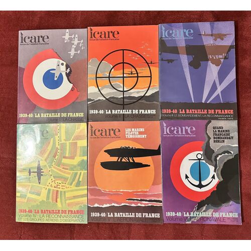 Lot De Documents Aéronautiques Français – Air France & Revue Icare