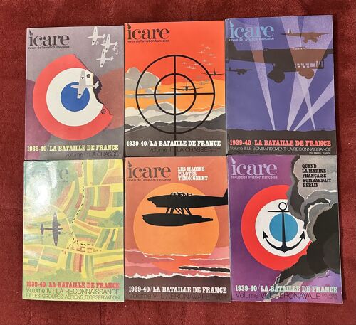 Lot De Documents Aéronautiques Français – Air France & Revue Icare