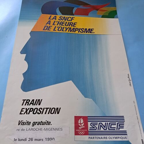 Affiche Sncf