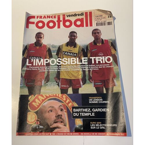France, Football, 2 Juin 2000