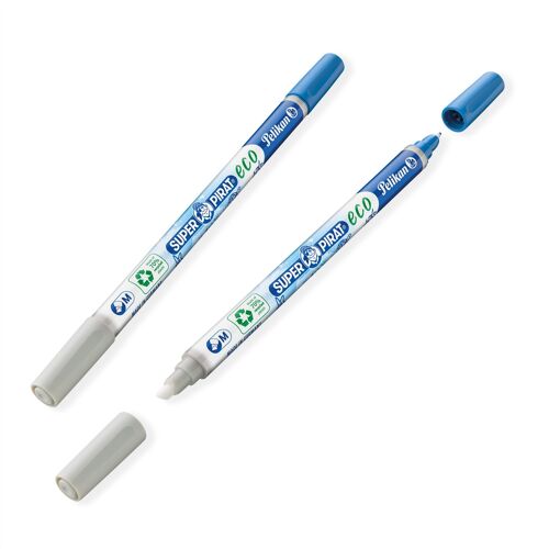 Pelikan Pack 2 Feutres Effaceur D'encre Super Pirat Eco 850m