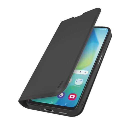ETUI WALLET SMOOTH SBS NOIR POUR SAMSUNG GALAXY A17 4G ET 5G