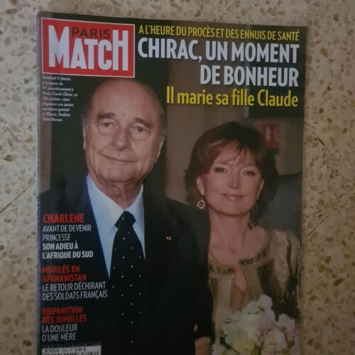 Magazine Paris Match.N3222. 17-23 Février 2011.Jacques Chirac