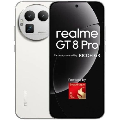 Realme GT 8 Pro 12GB 256GB 6.79" AMOLED QHD+ 144Hz 5G Dual SIM IP69 Cámara 200MP Android Diary White
