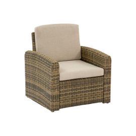 Fauteuil De Jardin En Alu Et Résine Tressée Selenim Naturae - Hespéride