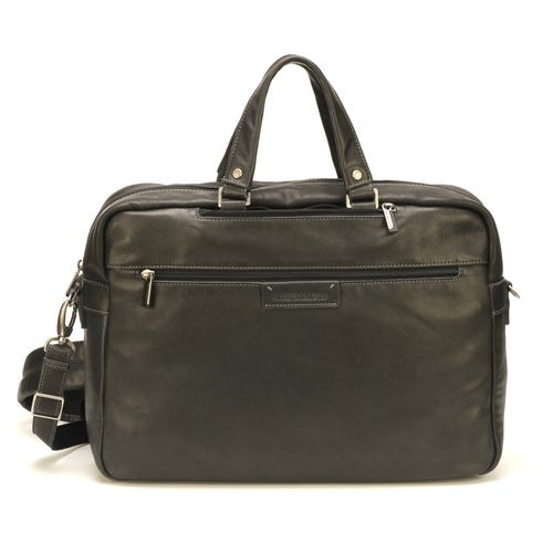 Arthur & Aston Porte Document Homme 2028-07 Noir