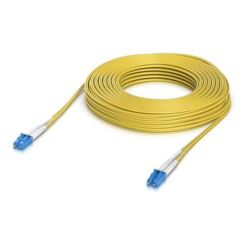 Câble Fibre Optique Duplex LC UPC OS2 Ubiquiti UACC-OFC-S2-LULU-30M 100 Gb 30M