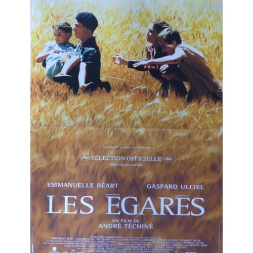Les Égarés - Affiche Originale De Cinéma - Format 40x60 Cm - Un Film De André Téchiné Avec Emmanuelle Béart, Gaspard Ulliel, Clémence Meyer, Samuel Labarthe, Jean Fornerod - Année 2003