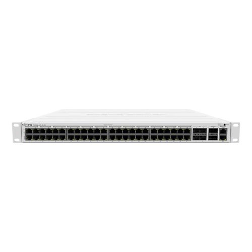 Switch MikroTik CRS354 PoE SFP+ QSFP+ Blanc (CRS354-48P-4S+2Q+RM)